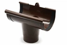 Воронка желоба RainWay 130 мм Коричневая, RAL 8017