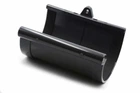 Муфта желоба RainWay 130 мм Графитовая, RAL 7024