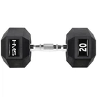 Гантель шестигранна HMS HEX PRO, 20 кг