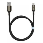 Кабель для iPhone 1м. USB to Lightning Dense Metal 2.4A для зарядки и передачи данных, Proove (CCDM20001101)