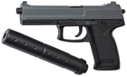 Пістолет страйкбольний ASG DL 60 SOCOM кал.6 мм Black - зображення 1