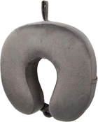 Подушка для подорожей Wenger Memory Foam Travel Neck Pillow флісова Grey (7613329152225) - зображення 3