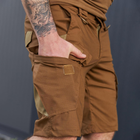 Мужские шорты Gepard рип-стоп с D-кольцами койот размер 2XL - изображение 3