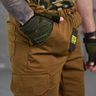 Мужские шорты 7.62 рип-стоп койот размер 2XL - изображение 5