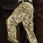 Мужские штаны с наколенниками рип-стоп Tactical Han-Wild G3 мультикам размер XL - изображение 5
