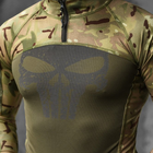 Мужской крепкий Убакс Punisher с принтом / Плотная уставная Рубашка Coolpass мультикам размер M - изображение 7