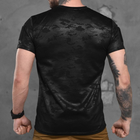 Потоотводящая мужская футболка Coolmax с липучкой для шеврона темный мультикам размер M - изображение 4