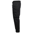 Чоловічі штани джогери ріп-стоп чорні розмір 4XL - зображення 5