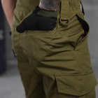 Мужские удлиненные шорты Kalista рип-стоп олива размер XL - изображение 4