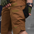 Мужские удлиненные шорты Kalista рип-стоп койот размер S - изображение 6