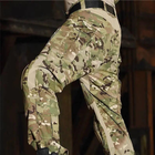 Мужские штаны с наколенниками рип-стоп Tactical Han-Wild G3 мультикам размер M - изображение 5