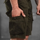 Мужские Хлопковые Шорты Tarragon с карманами олива размер M - изображение 6