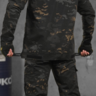 Мужская Форма рип-стоп Poseidon 3в1 Куртка + Брюки + Убакс черный мультикам размер 2XL - изображение 8