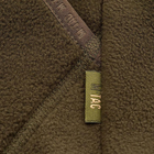 Флісова Кофта M-Tac Lite Microfleece Hoodie з капюшоном олива розмір XL - зображення 6