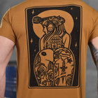 Мужская футболка Skull coolmax койот размер 2XL - изображение 6