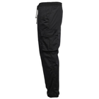 Чоловічі штани джогери ріп-стоп чорні розмір XL - зображення 5