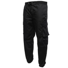 Мужские брюки джогеры рип-стоп черные размер 5XL - изображение 1