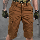 Мужские удлиненные шорты Kalista рип-стоп койот размер 3XL - изображение 1