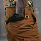 Мужские удлиненные шорты Kalista рип-стоп койот размер 3XL - изображение 4