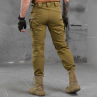 Мужские стрейчевые штаны 7.62 tactical рип-стоп койот размер S - изображение 3
