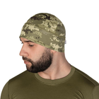 Шапка Camotec Beanie 2.0 CoolPass Ribana с плоскими швами пиксель размер M - изображение 1