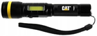 Skupiająca latarka taktyczna CAT CT6215 akumulatorowa z panelem COB 700 lm (5420071505948) - obraz 3
