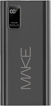 Power Bank MAKE Мобільна батарея 50000 mAh 22.5W PD+QC Black