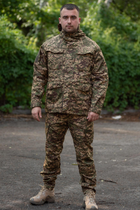 Чоловіча тактична Парка ХИЖАК з капюшном та сітчастою підкладкою ріп-стоп L - зображення 11