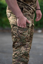 Чоловічі тактичні штани «Kayman Military» Хижак накладними кишенями Rip-stop 34/32 - зображення 4