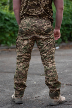 Чоловічі тактичні штани «Kayman Military» Хижак накладними кишенями Rip-stop 34/34 - зображення 3