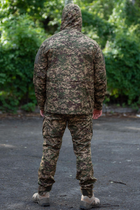Мужская тактическая Парка Хищник с капюшном и сетчатой ​​подкладкой рип-стоп 4XL - изображение 4