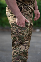 Чоловічий тактичний Костюм Хижак Парка Штани з ріп-стоп з липучками під шеврони M - зображення 13