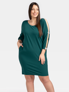 Плаття-туніка жіноча Karko U789 54-56 Зелене (5903676043416) - зображення 1