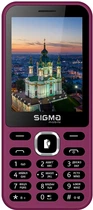 Мобильный телефон Sigma mobile X-Style 31 Power Type-C Purple (4827798855041)