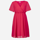 Плаття міді літнє жіноче Karko SA399 44 Рожеве (5903676032342) - зображення 5