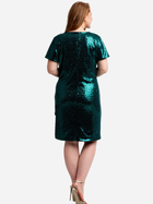 Плаття вечірнє жіноче Karko SA605 50-52 Темно-зелене (5903676146667) - зображення 2