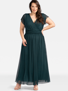 Плаття вечірнє довге жіноче Karko SA699 46 Темно-зелене (5903676040552) - зображення 1