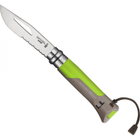Нож Opinel №8 Outdoor зелений нержавеющая сталь (001715) - изображение 3