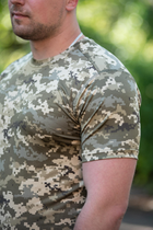 Мужская футболка Jersey потоотводящая эластичная кроя пиксель 46 - изображение 3