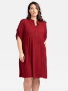 Плаття-сорочка жіноча Karko SA930 42-44 Червоне (5903676030911) - зображення 1