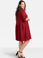Плаття-сорочка жіноча Karko SA930 42-44 Червоне (5903676030911) - зображення 3