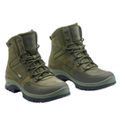 Берцы демисезонные тактические ботинки PAV 505 Harlan хаки олива кожаные с мембраной Winterfrost 41 - изображение 2