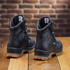 Берцы демисезонные тактические ботинки PAV 505 Harlan черные кожаные с мембраной Winterfrost 45 - изображение 10