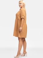 Плаття-сорочка жіноча Karko SA972 46-48 Бежеве (5903676031116) - зображення 3
