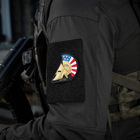 M-Tac нашивка Spartan Helmet USA (вишивка) Black - зображення 8
