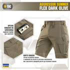 Шорты XL Summer Olive M-Tac Flex Dark Aggressor - изображение 4