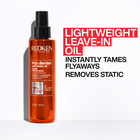 Mist olejek do włosów Redken Frizz Dismiss Anti-static Oil Mist 125 ml (884486453549) - obraz 2