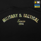 Футболка рукав длинный M-Tac Logo Black 2XL - изображение 8