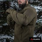 Куртка S/R Polartec Olive M-Tac Jacket Fleece Dark Combat - изображение 13