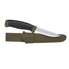 Нож тактический Morakniv COMPANION MG CARBON Steel OLIVE GREEN (NZ-CMG-CS-02) - изображение 3